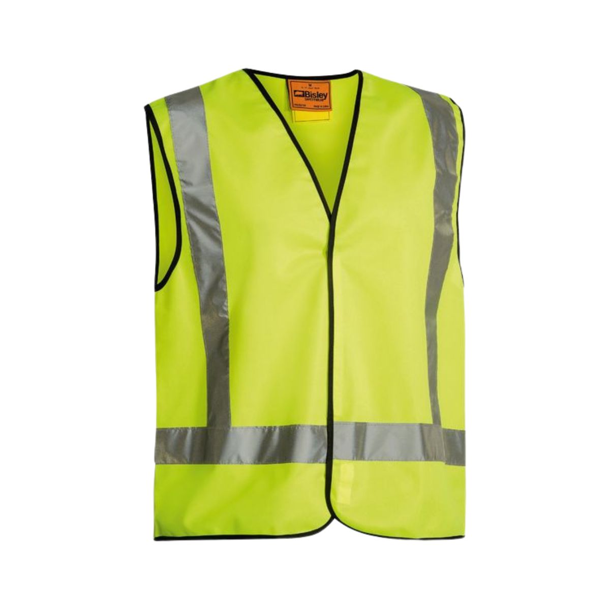 Bisley Unisex Taped X Back Hi Vis Vest BT0347