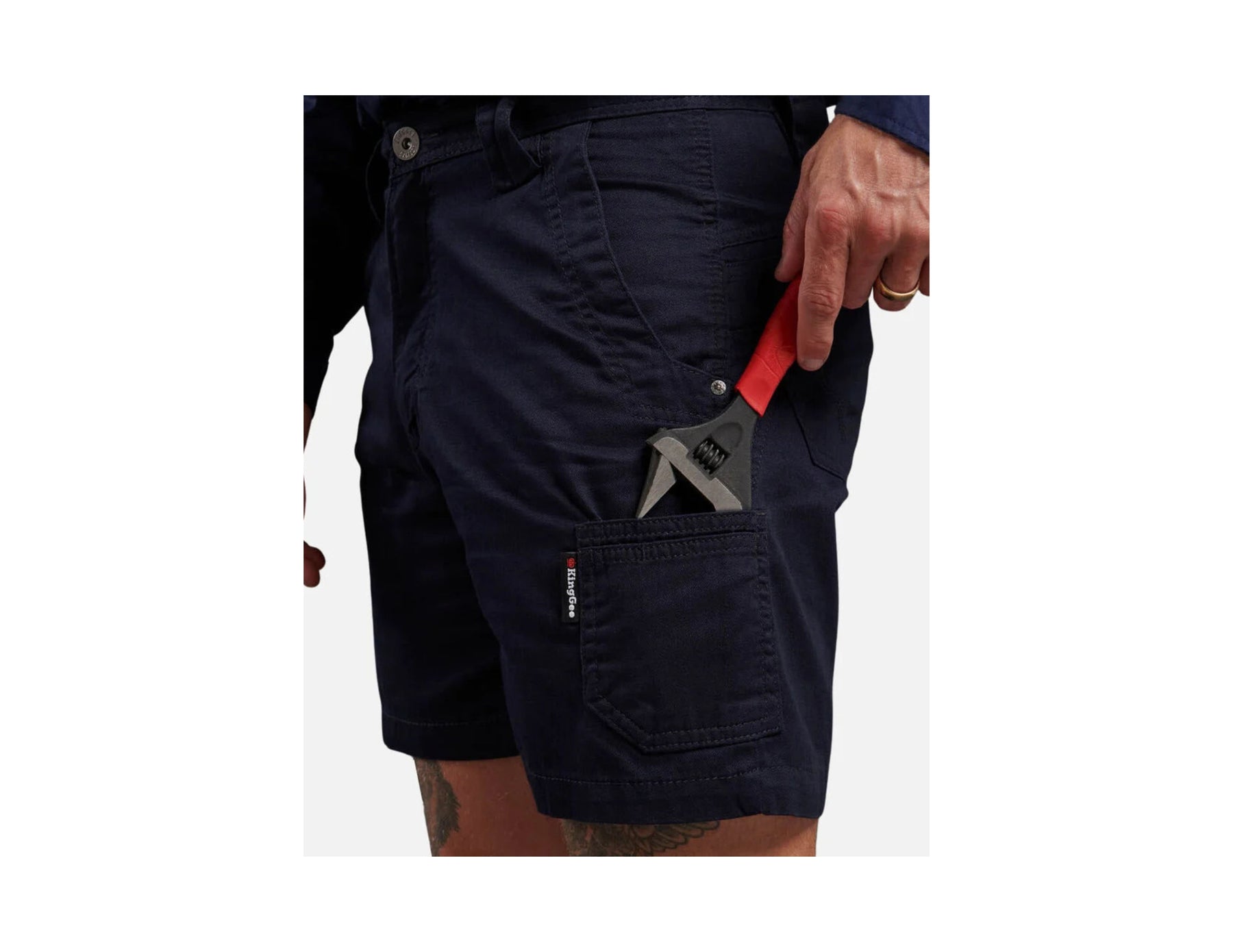 KingGee Tradies Summer Lightweight Cargo Short Shorts K17330