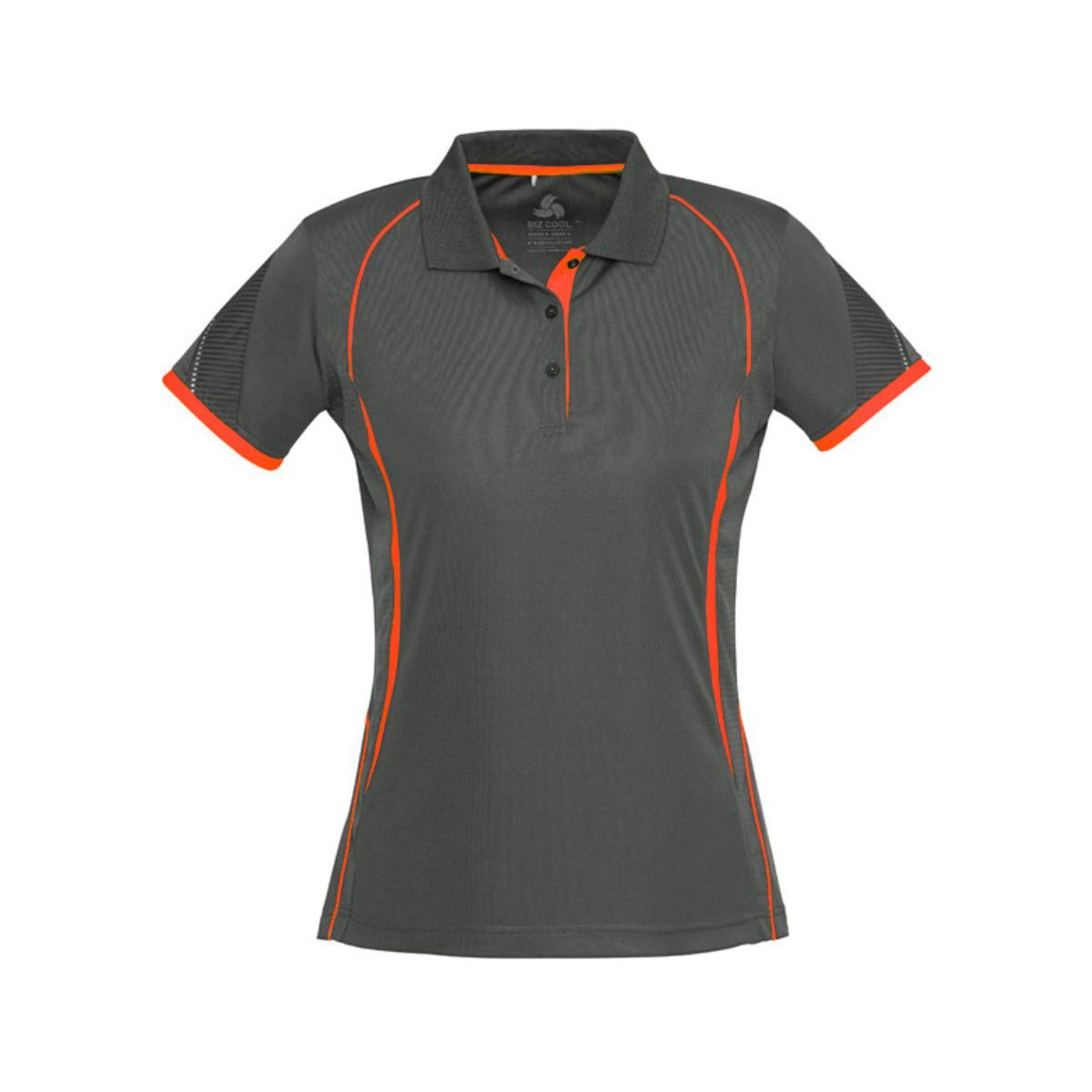 Biz Collection Women's Razor Short Sleeve Polo - Dark Colours P405LS