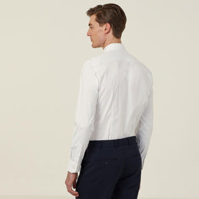 NNT Men's Avignon Stretch Long Sleeve Slim Shirt CATJDG