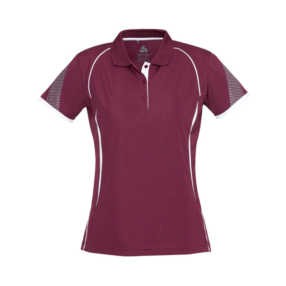 Biz Collection Women's Razor Short Sleeve Polo - Bight Colours P405LS