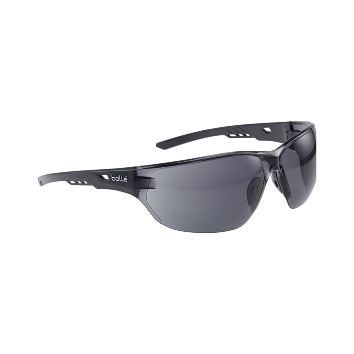 Bolle NESS Black Temple AS/AF Smoke Lens  (Pack of 10)