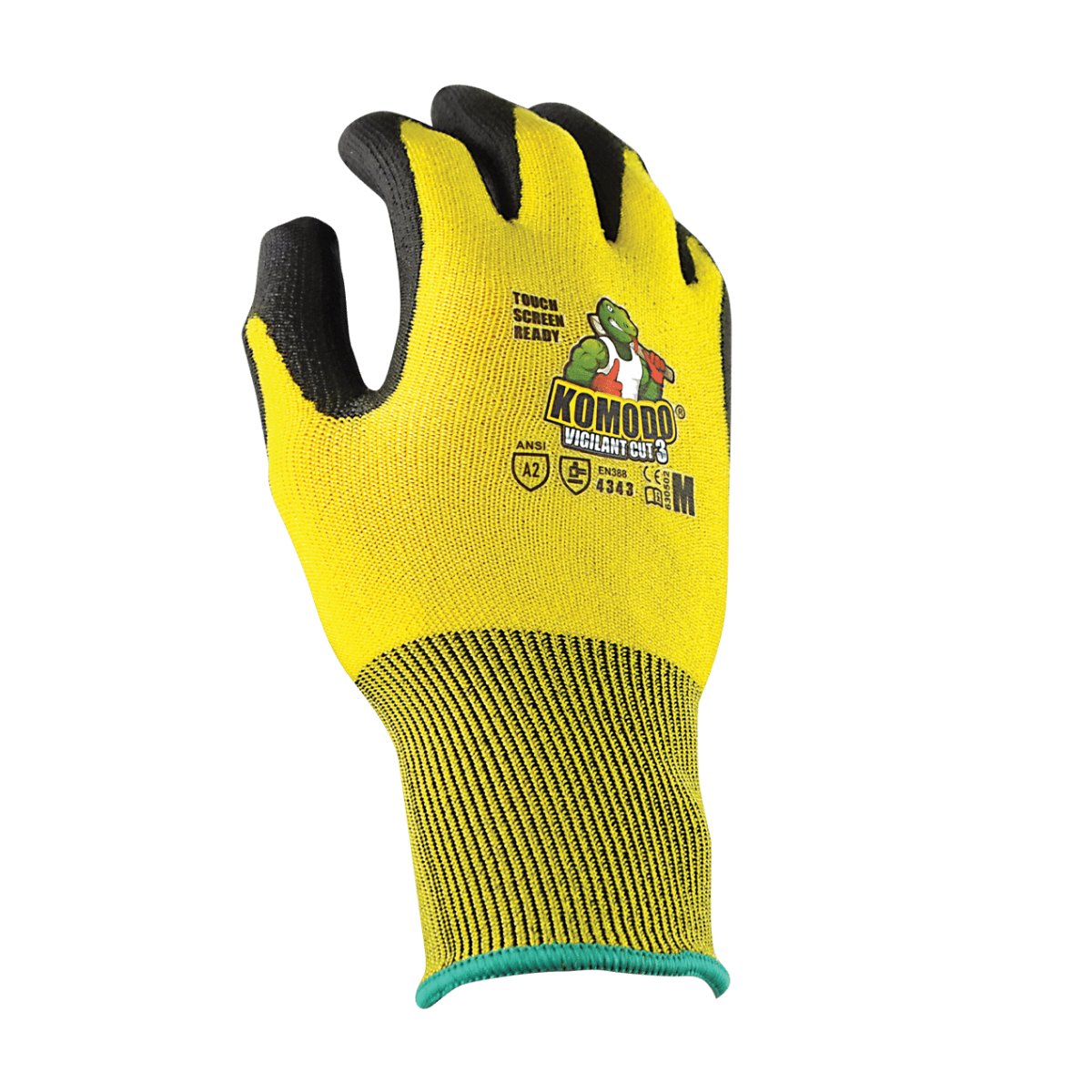 TGC KOMODO® Vigilant® Cut 3 Gloves 63050 (Pack of 12)