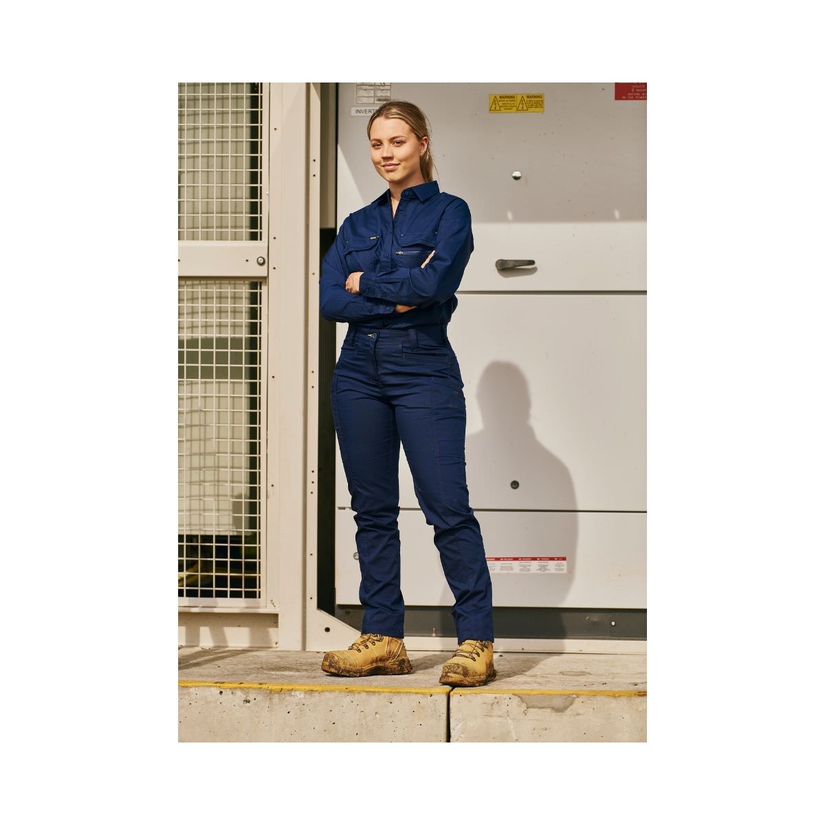 Bisley Women's Airflow™ Stretch Ripstop Vented Cargo Pant BPCL6150