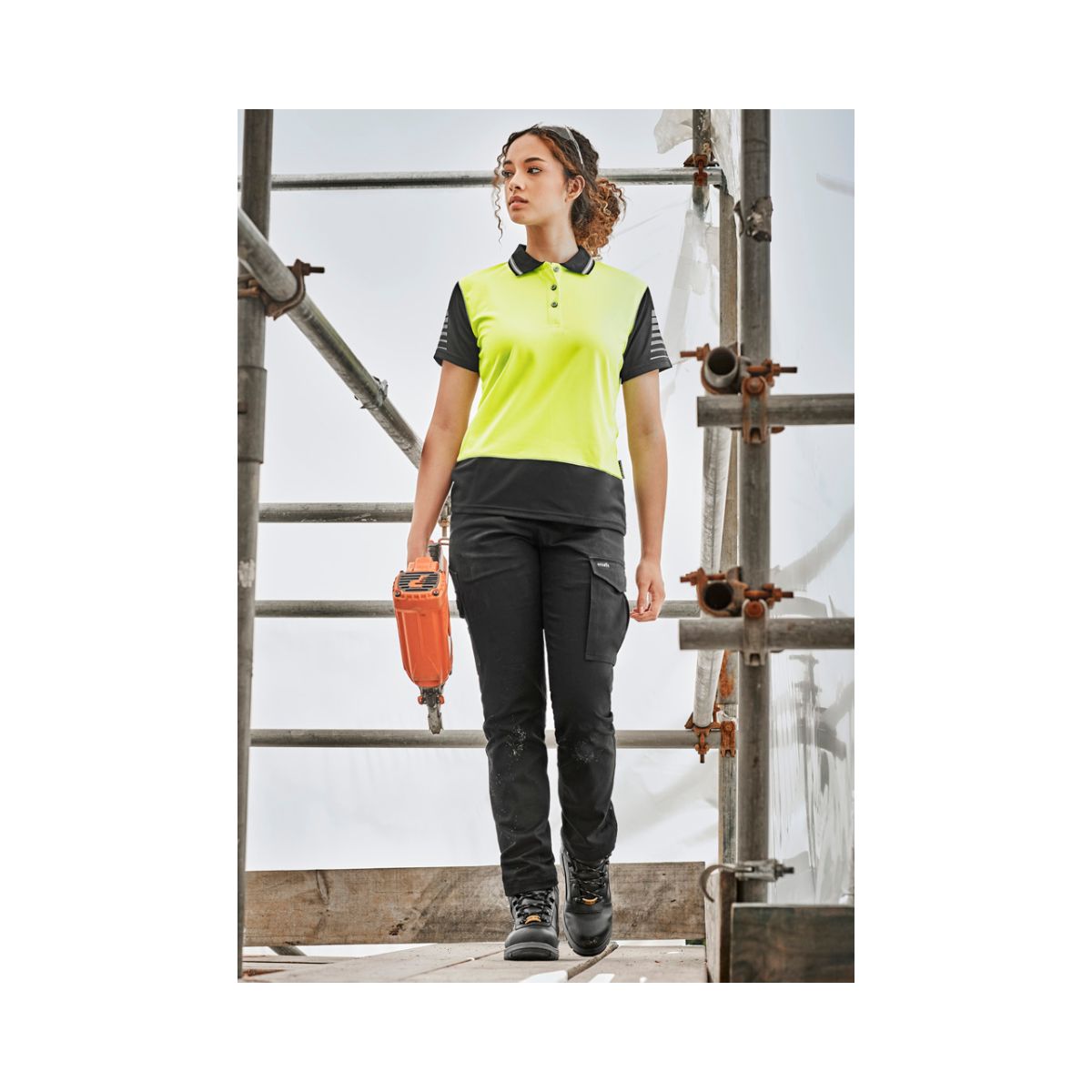 Syzmik Women's Essential Basic Stretch Cargo Pant ZP730