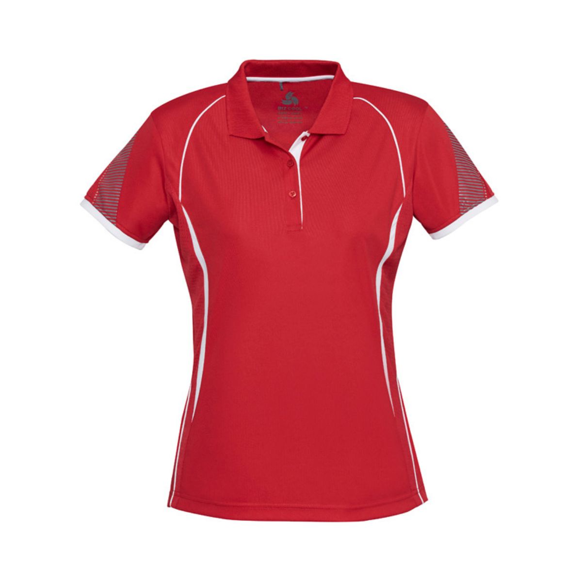Biz Collection Women's Razor Short Sleeve Polo - Bight Colours P405LS