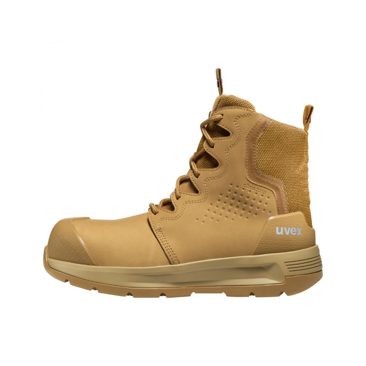 uvex 3 X-Flow Women's Zip - Work Boots Tan