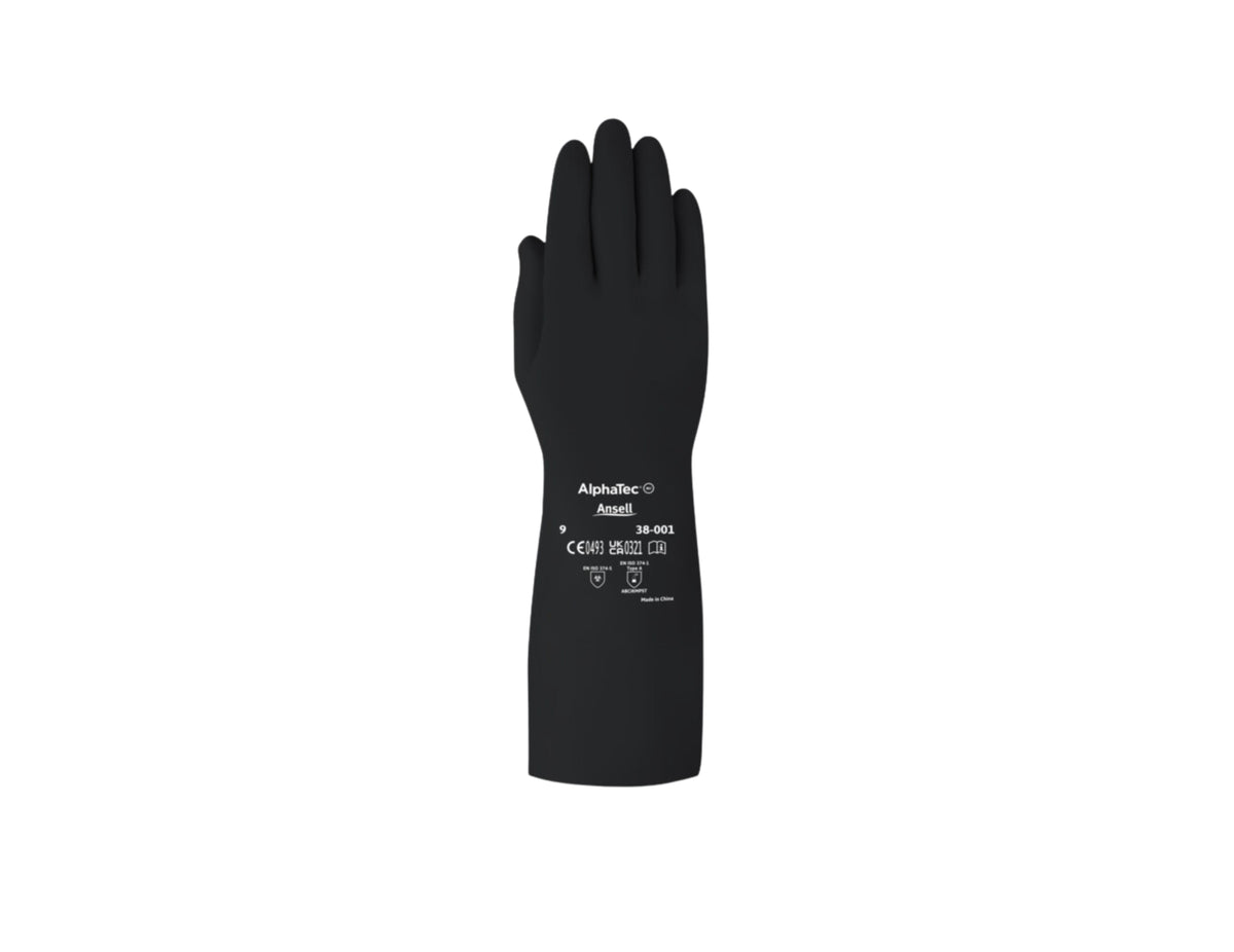 Ansell AlphaTec® Chemical Resistant Butyl Gloves 38-001 (Pair)