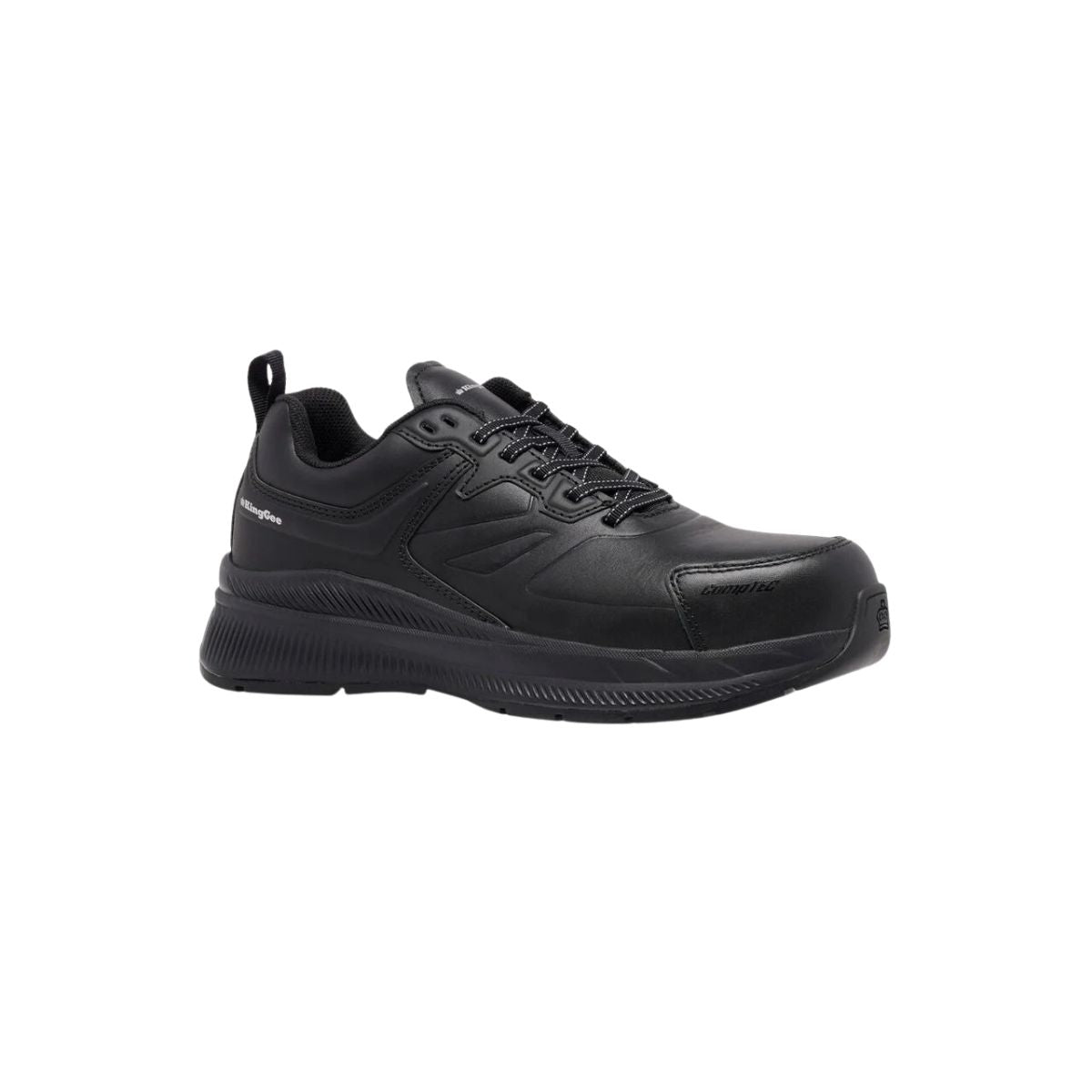 KingGee Women's Hypertec Leather Black K26498BK