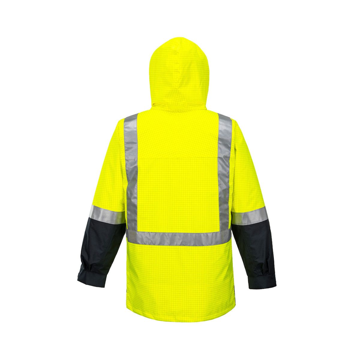 Portwest Huski Amp Hi-Vis Contrast Rain Jacket K8005