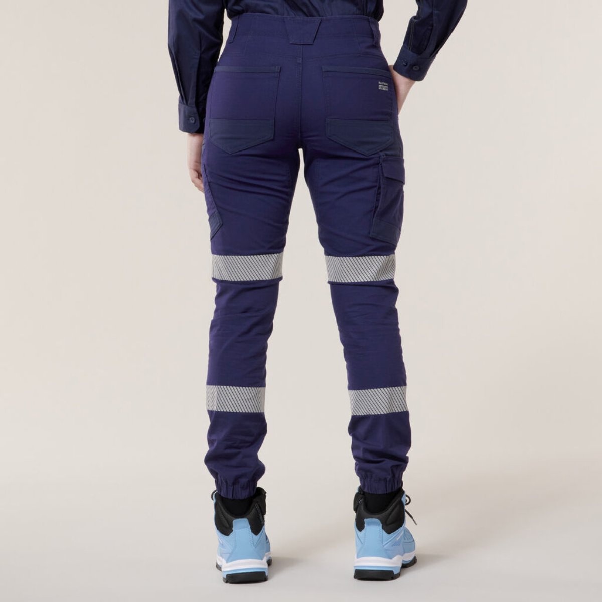 Hard Yakka Women's Raptor Cuff Pant With Segmented Tape Y08411