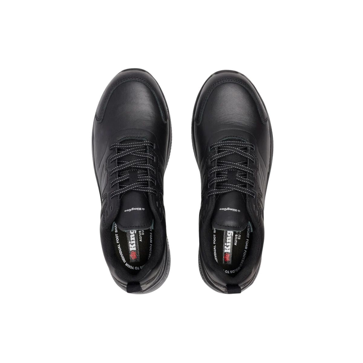 KingGee Women's Hypertec Leather Black K26498BK
