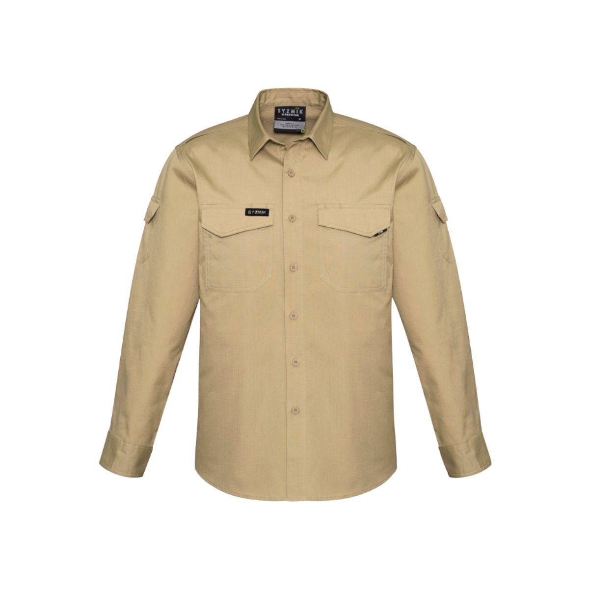 Syzmik Men's Rugged Cooling Long Sleeve Shirt ZW400
