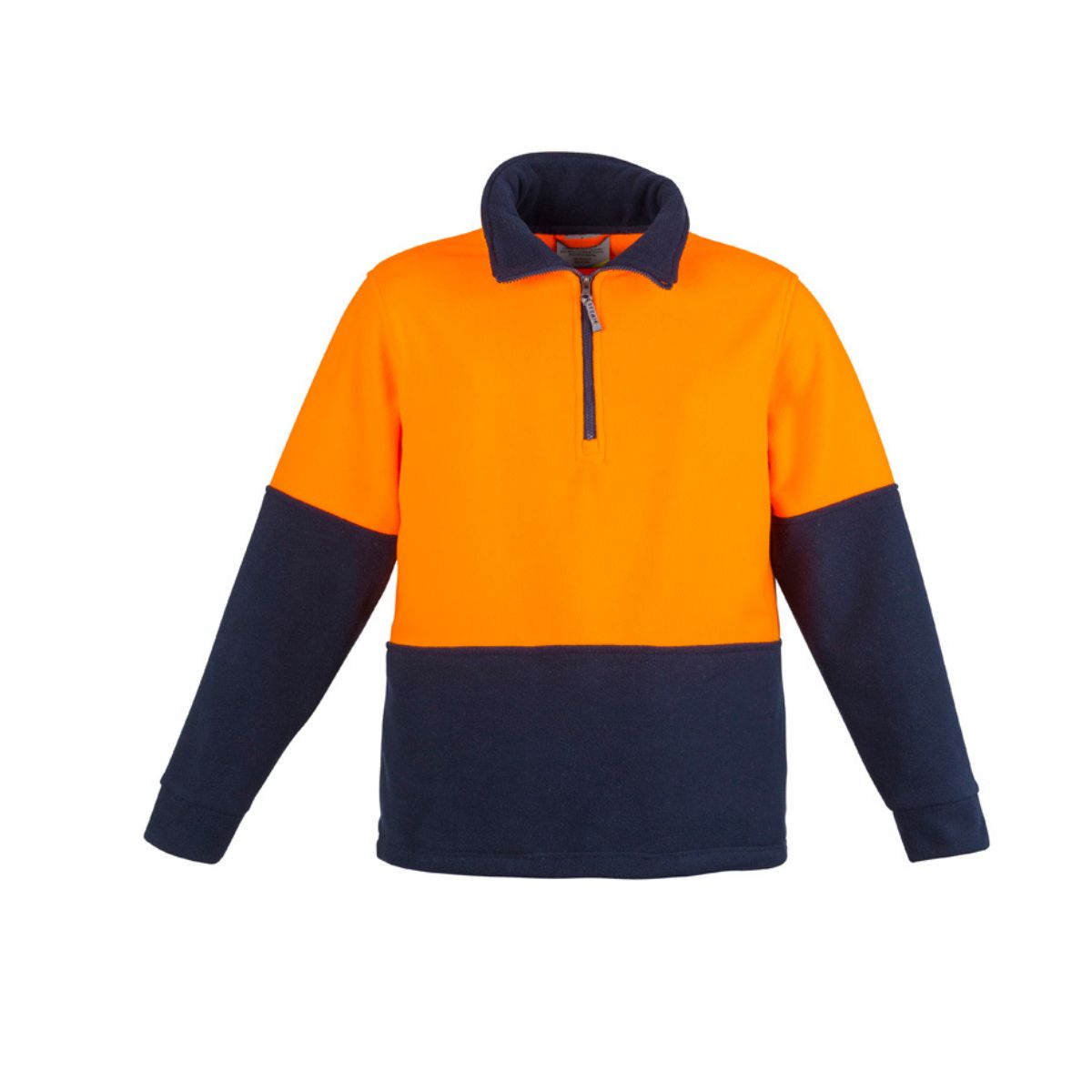 Syzmik Unisex Hi Vis 1/2 Zip Polar Fleece Pullover ZT460
