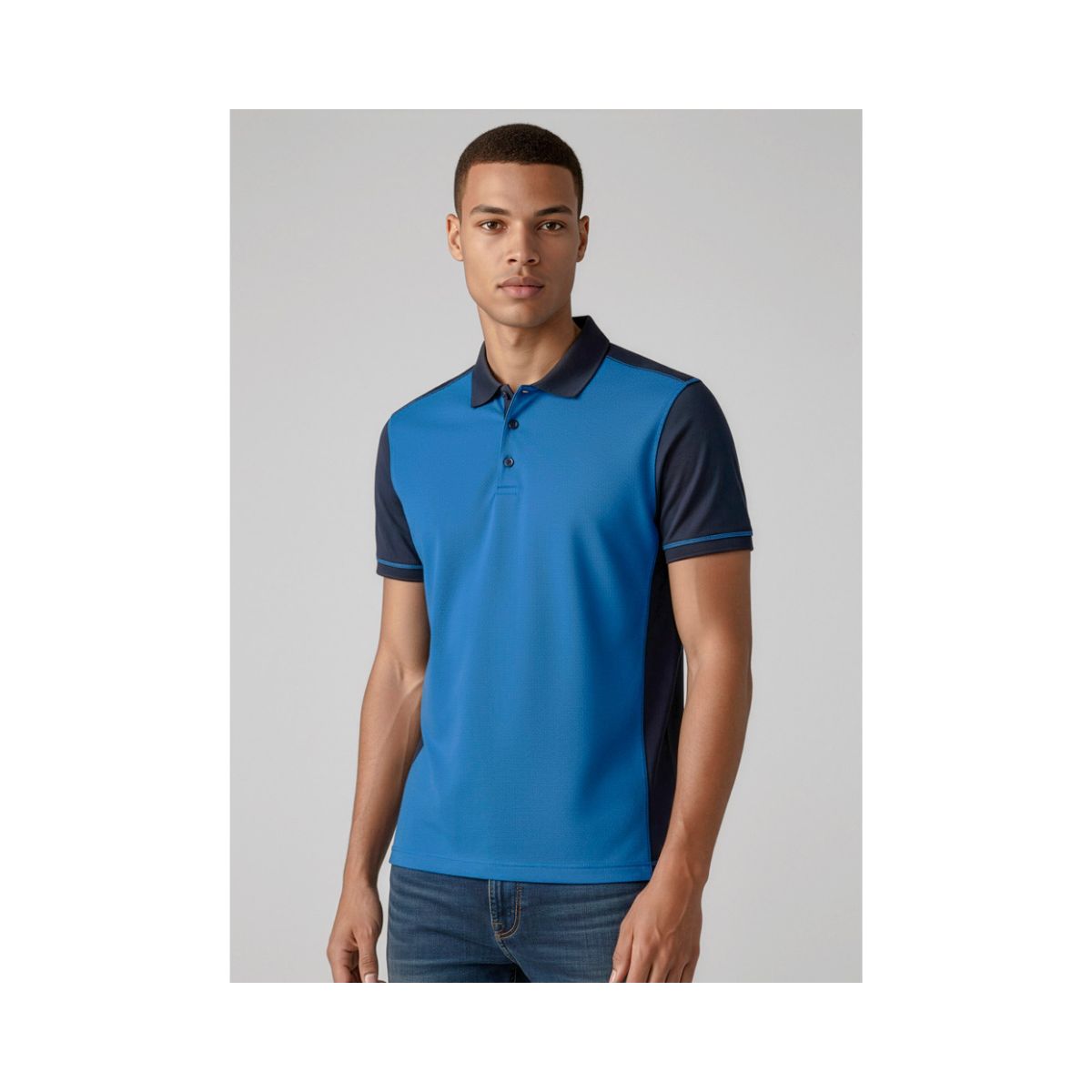 Biz Collection Men's Dart Short Sleeve Polo P419MS