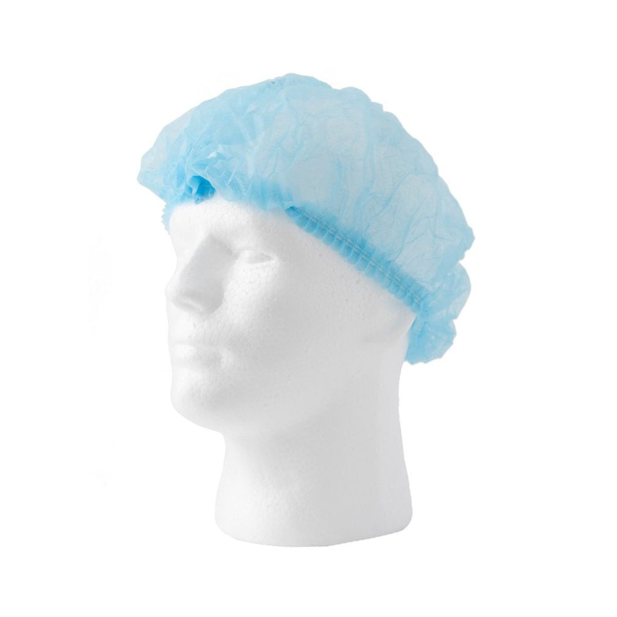 Protective Crimped Hair Nets Double Elastic 21inch (53cm) - (Carton of 1000)