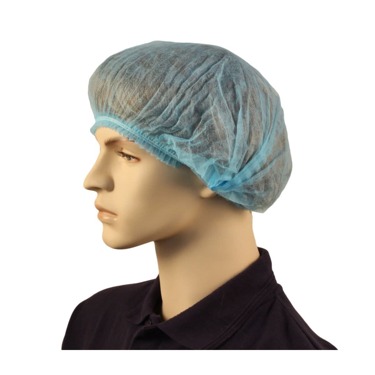 Blue Crimped Beret 24" DBCB24 (Box of 1000)