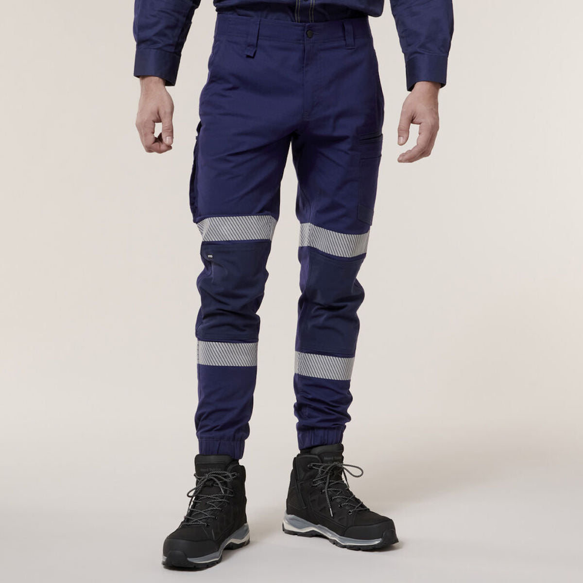 Hard Yakka Raptor Cuff Pants With Segmented Tape Y02586