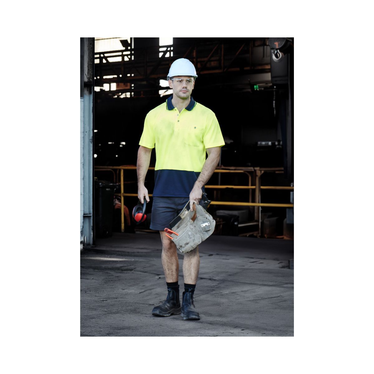 Syzmik Unisex Hi Vis Basic Short Sleeve Polo ZH231