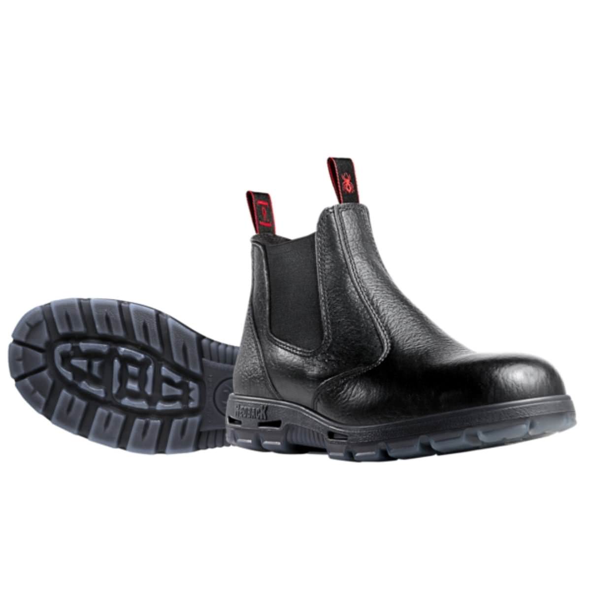 Redback bobcat safety boots hot sale claret