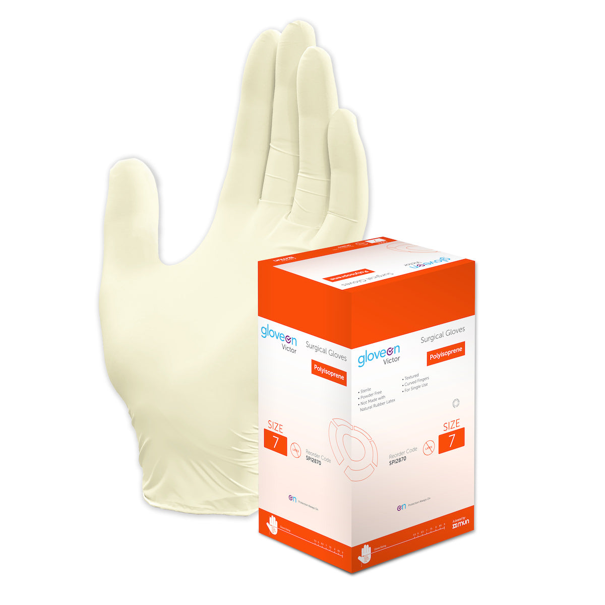 GloveOn® Victor Surgical Gloves SPI28 (Carton of 4 Boxes)