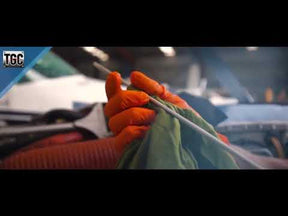 TGC Hi-Vis Orange Nitrile Disposable Gloves 16003 (BOX OF 100)