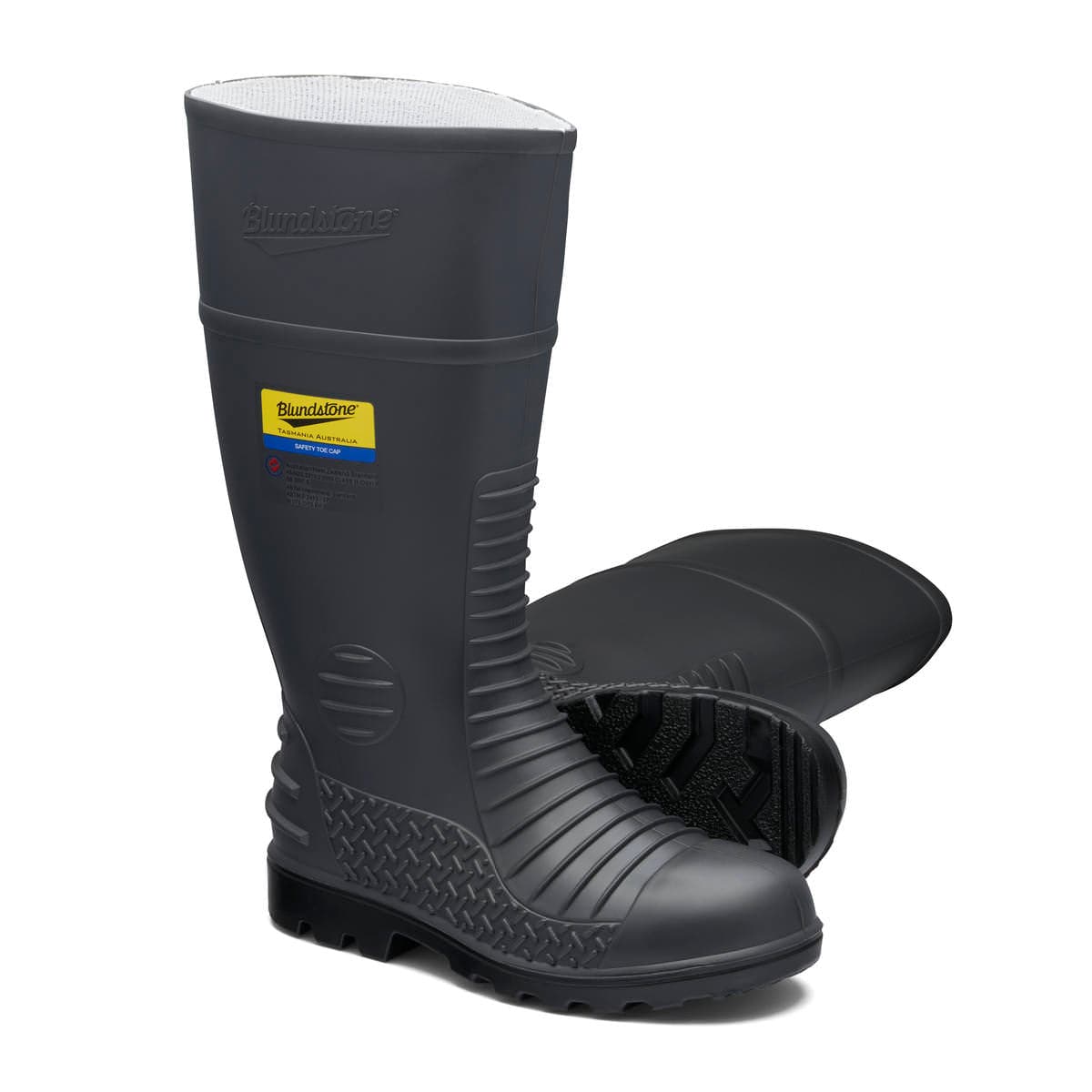 Blundstone Unisex Gumboot Series - Safety Gumboots - Grey #025