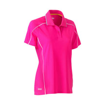 Bisley Women's Cool Mesh Polo With Reflective Piping BKL1425