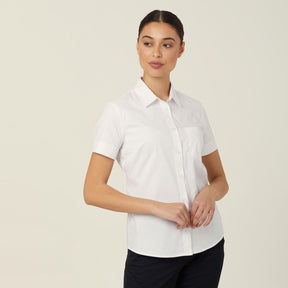 NNT Women's Avignon Stretch Short Sleeve Slim Shirt CATUK8