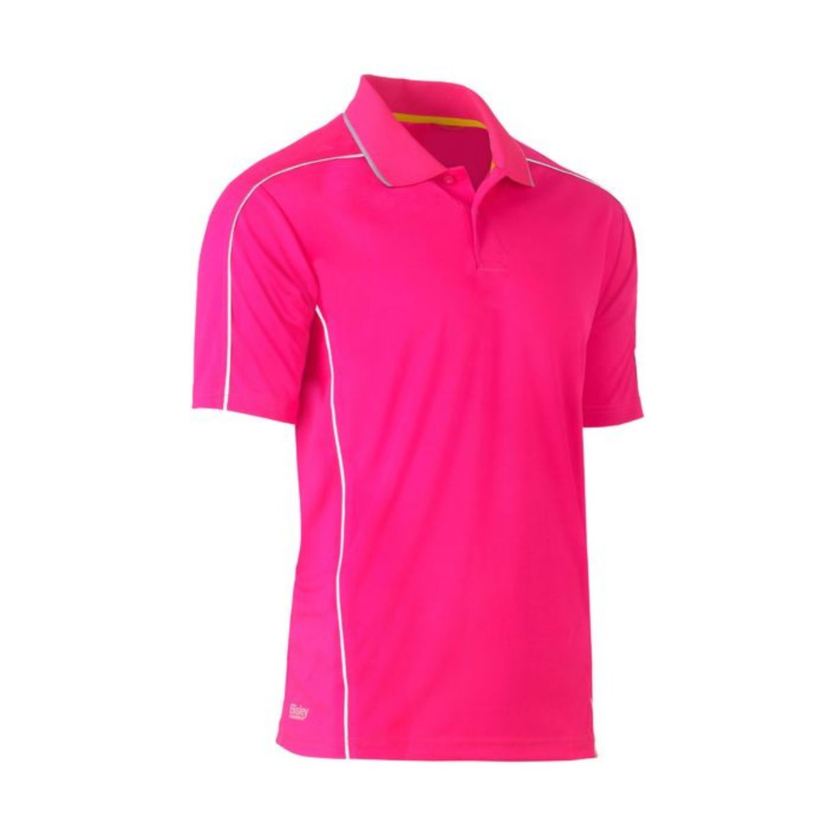 Bisley Cool Mesh Polo With Reflective Piping BK1425