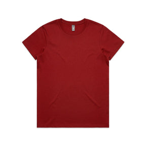 ascolour Women's Maple Tee 4001 - Pinks, Oranges and Reds