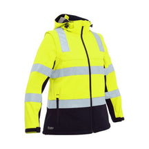 Bisley Women's Taped Two Tone Hi Vis 3 in 1 Soft Shell Jacket BJL6078T