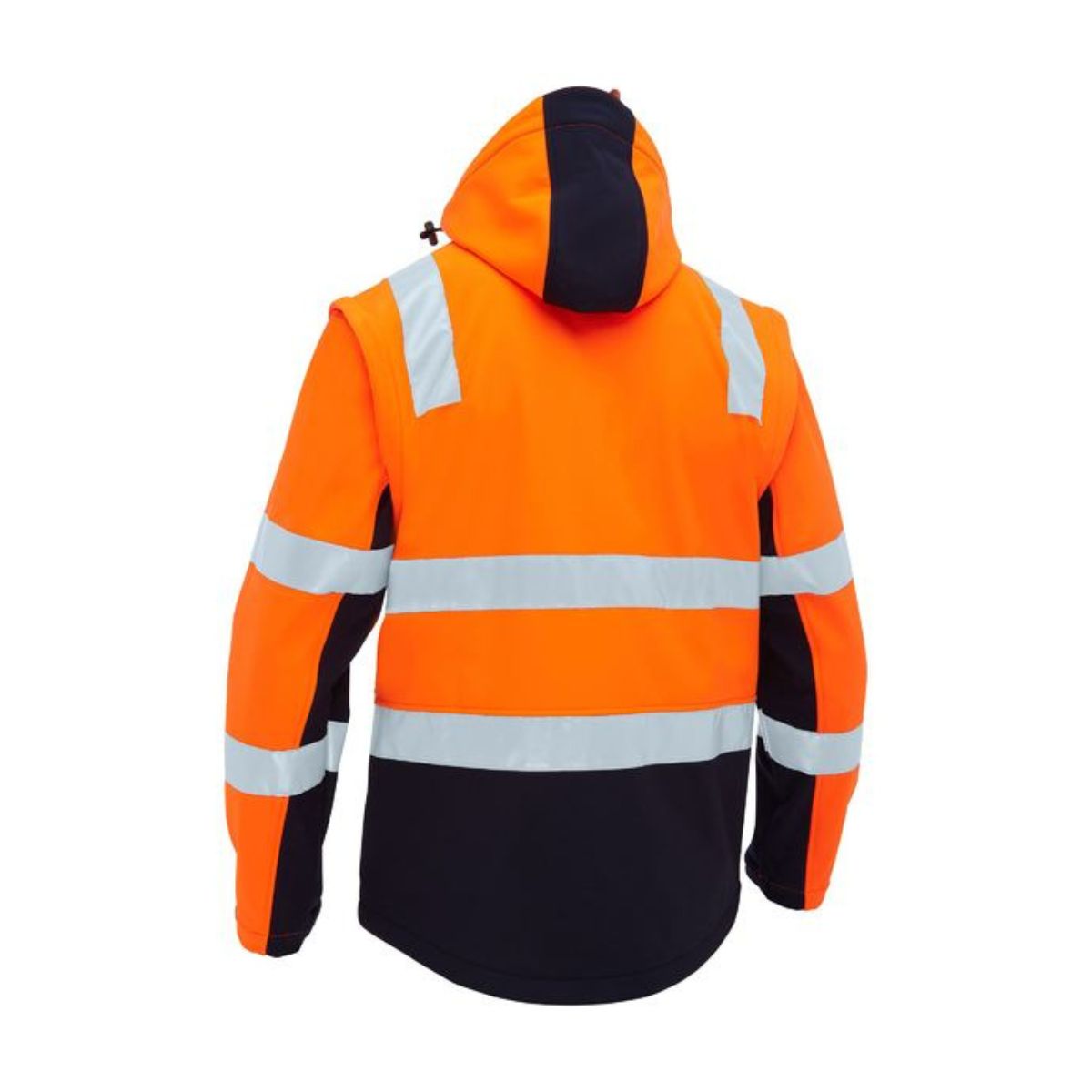 Bisley Taped Two Tone Hi Vis 3 in 1 Soft Shell Jacket BJ6078T