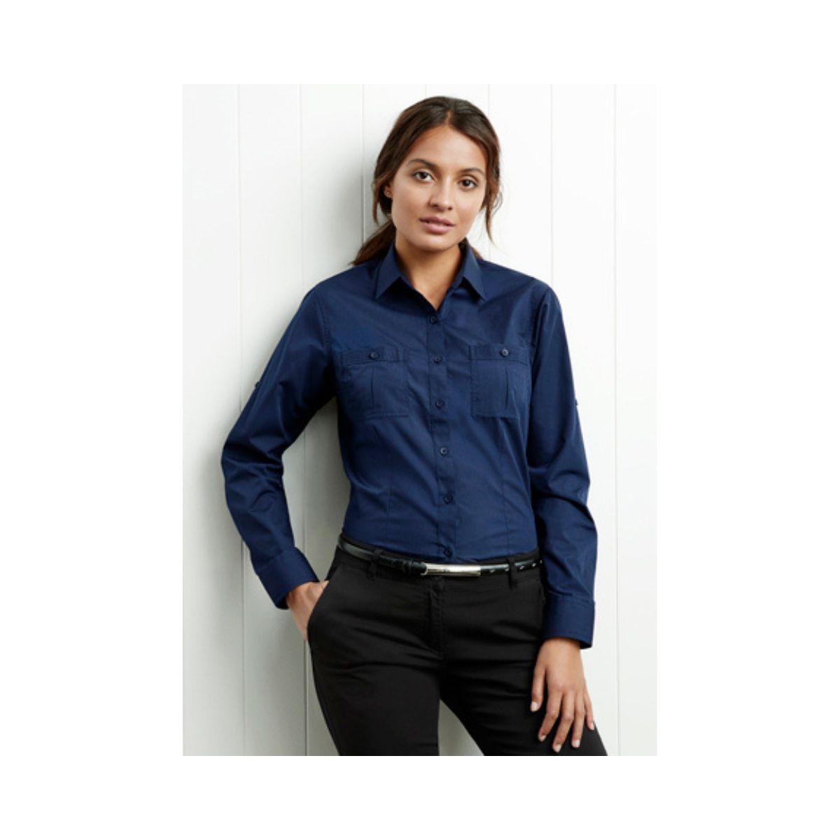 Biz Collection Women's Bondi Long Sleeve Shirt S306LL