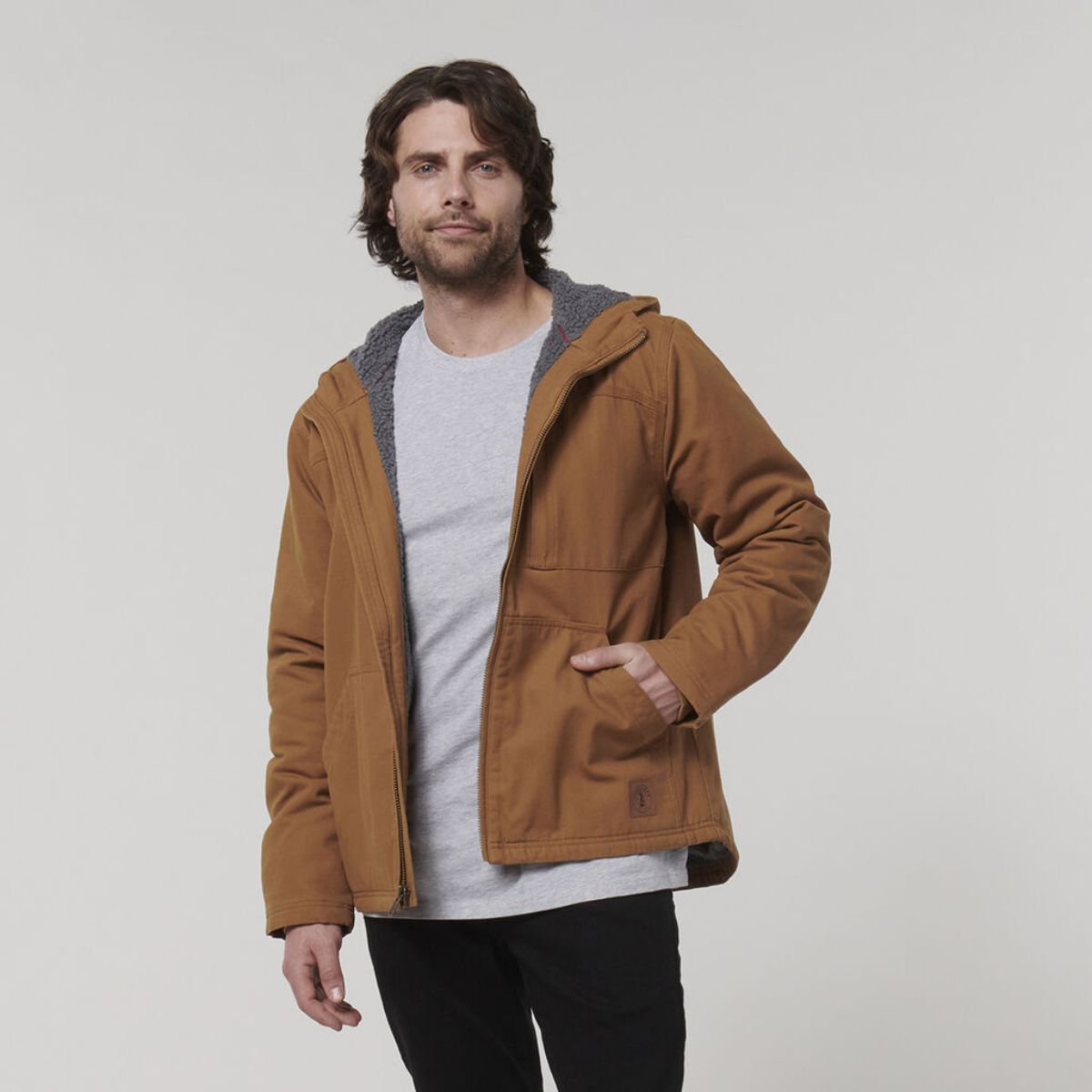 Hard Yakka Heritage Canvas Hood Jacket Y06744