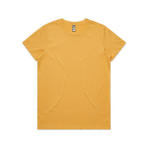 ascolour Women's Maple Tee 4001 - Yellow and Beige Shades