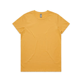 ascolour Women's Maple Tee 4001 - Yellow and Beige Shades