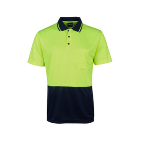 JB's Hi Vis Jacquard Non Cuff Polo 6HJNC