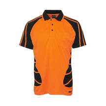 JB's Wear Hi Vis Short Sleeve Spider Polo 6HSP