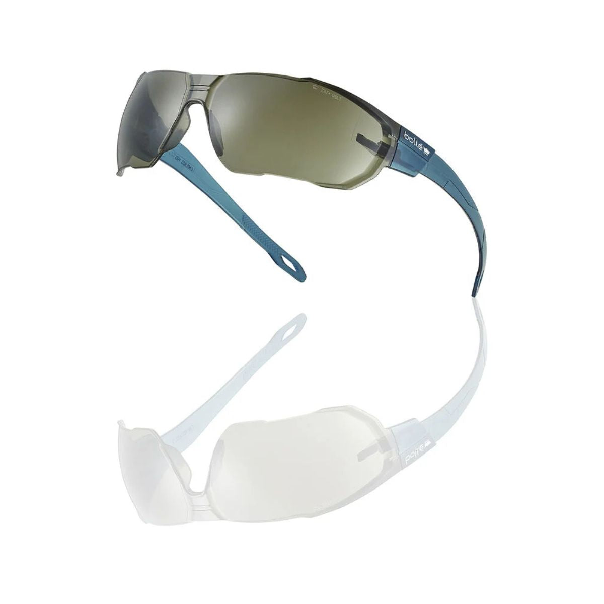 Bolle Swift Go Green Safety Glasses SWIFTN (Box of 10 Pairs)