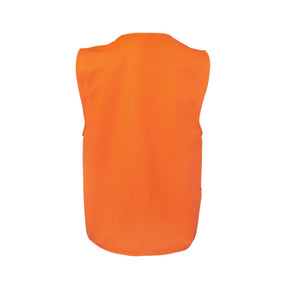 JB's Hi Vis Zip Safety Vest 6HVSZ (Each)