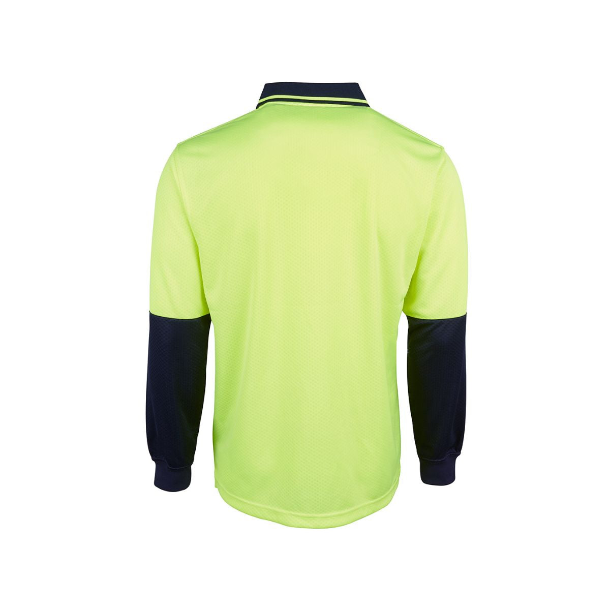 JB's Hi Vis Long Sleeve Jacquard Polo 6HJNL