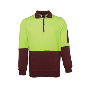 JB'S Hi Vis 1/2 Zip Fleecy 6HVFH