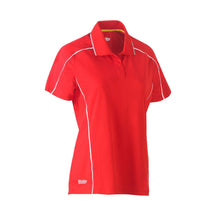 Bisley Women's Cool Mesh Polo With Reflective Piping BKL1425