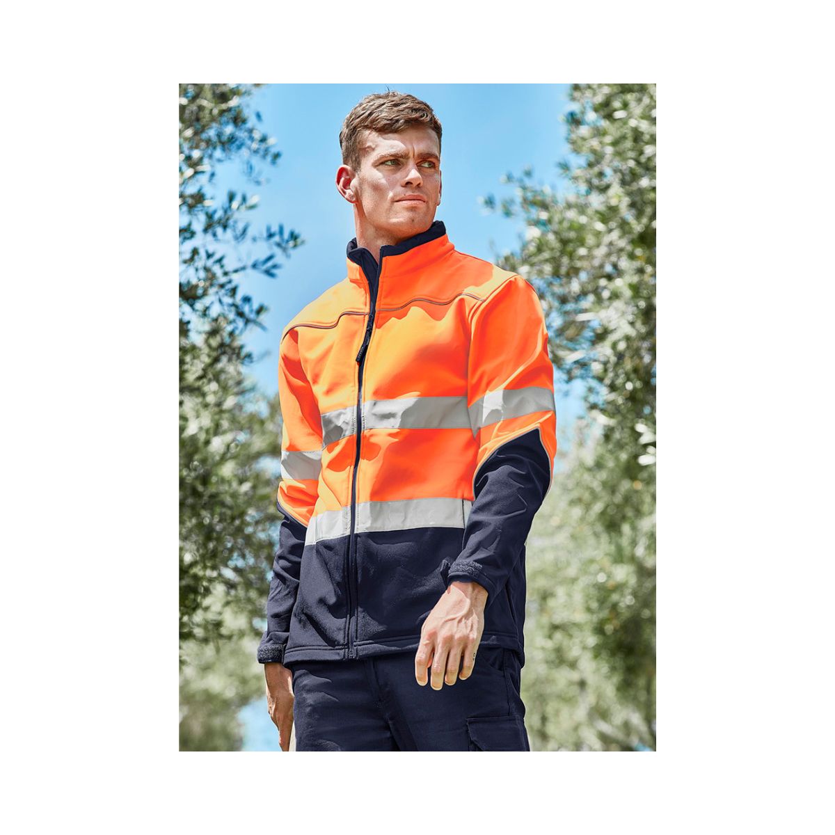 Syzmik Unisex Hi Vis Softshell Jacket ZJ353