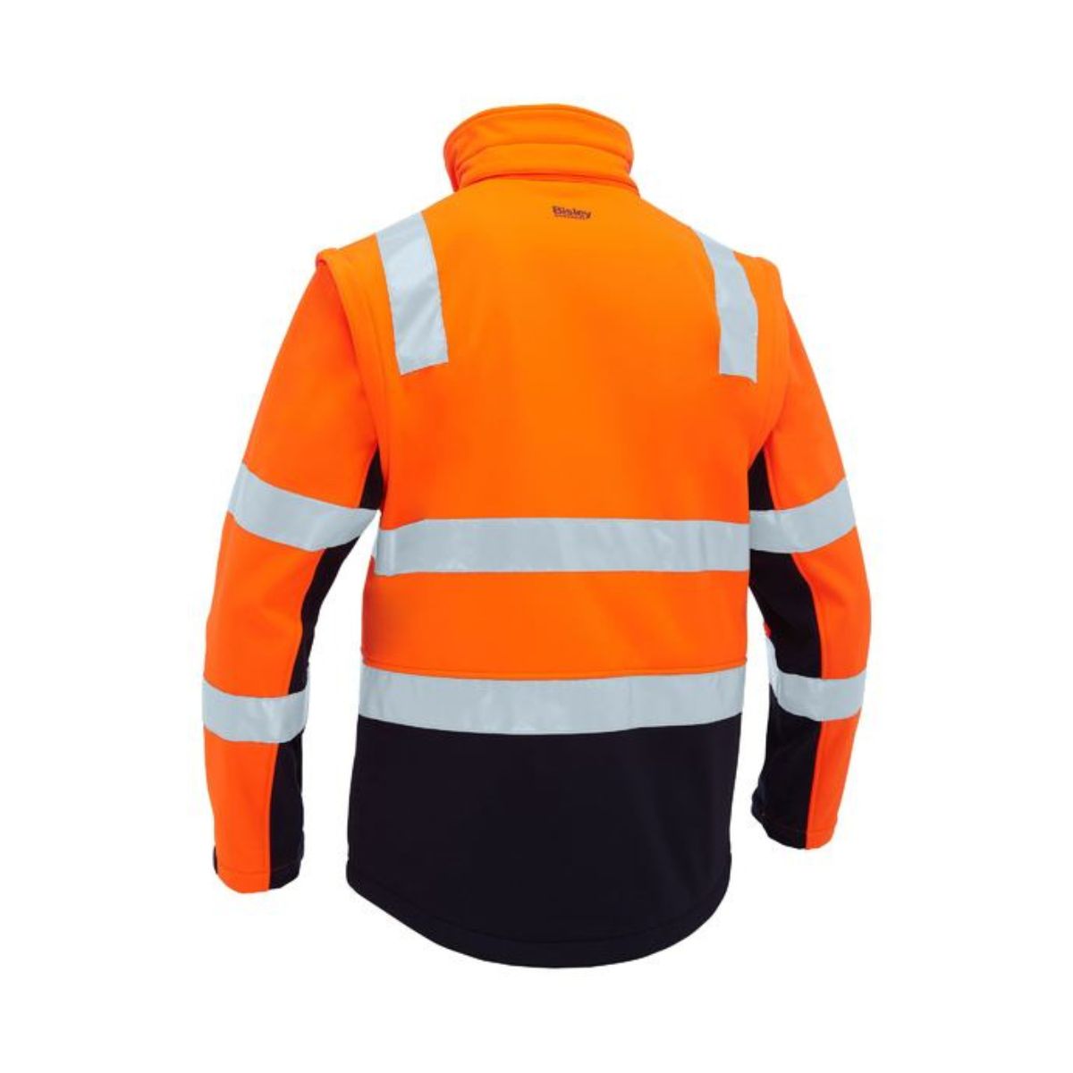 Bisley Taped Two Tone Hi Vis 3 in 1 Soft Shell Jacket BJ6078T