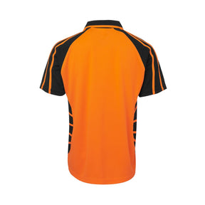 JB's Wear Hi Vis Short Sleeve Spider Polo 6HSP