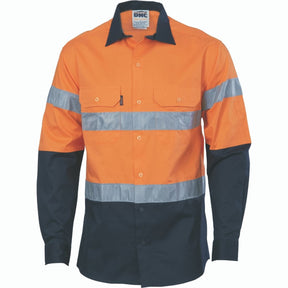 DNC HiVis D/N 2 Tone Drill Shirt 3536