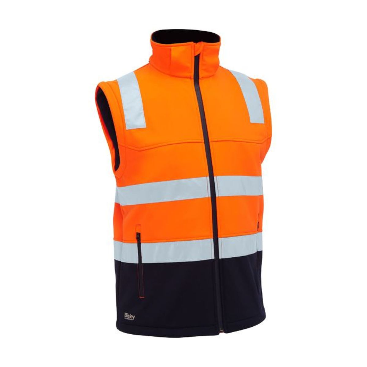 Bisley Taped Two Tone Hi Vis 3 in 1 Soft Shell Jacket BJ6078T