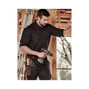 Syzmik Men's Rugged Cooling Long Sleeve Shirt ZW400